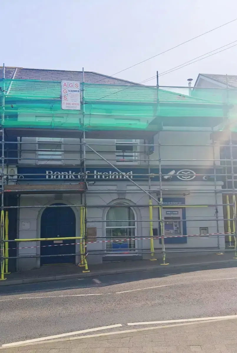 Bank of Ireland period building cast iron gutter restoration