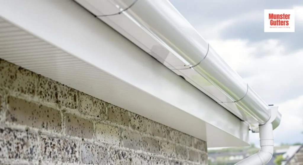 New gutter installation by Munster Gutters